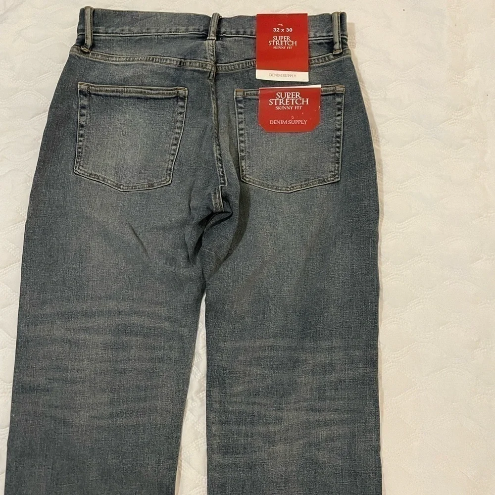 Denim Supply jeans mens New w/tags. Great vintage style straight leg 32X30